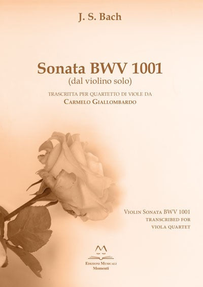 Sonata BWV 1001 di Carmelo Giallombardo