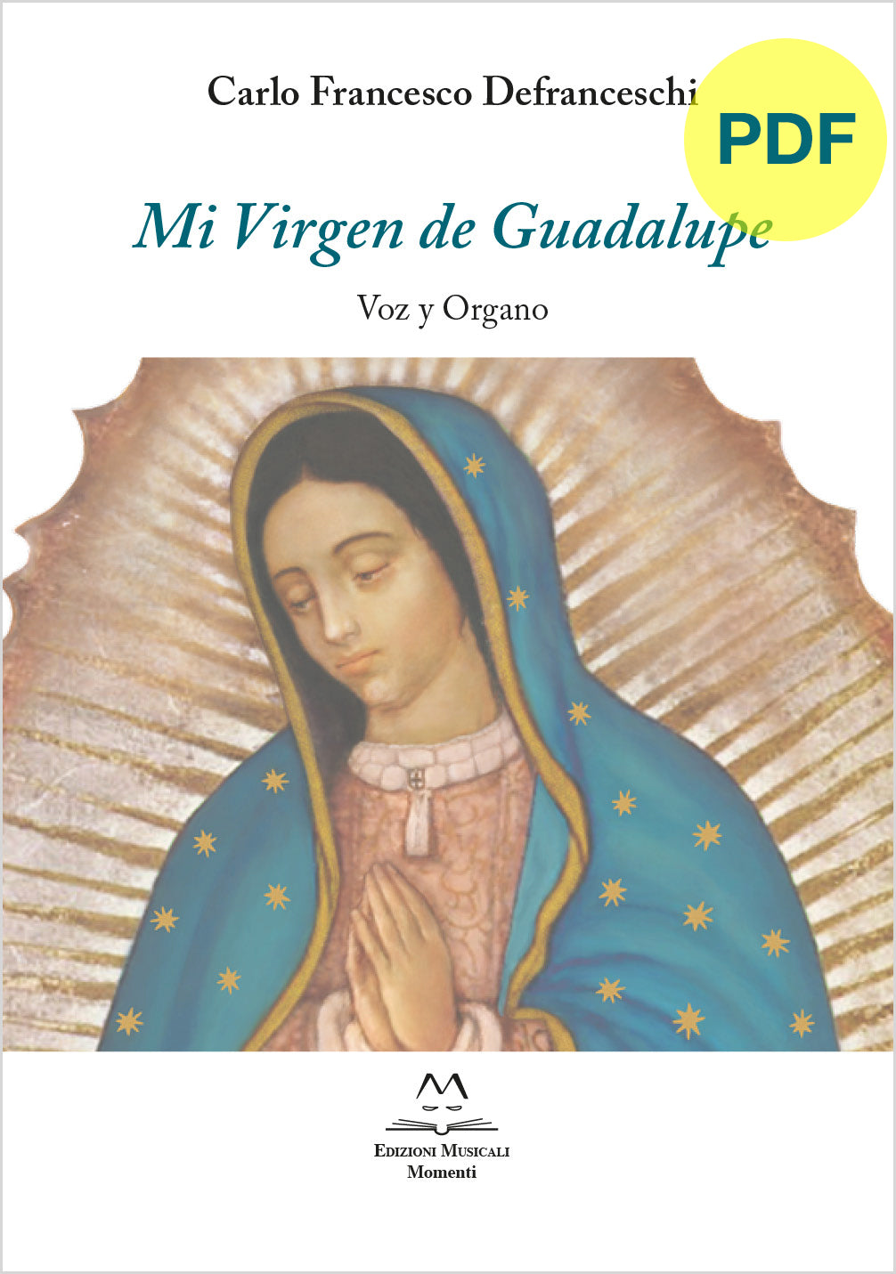 Mi Virgen de Guadalupe | Voz y Organo | PDF